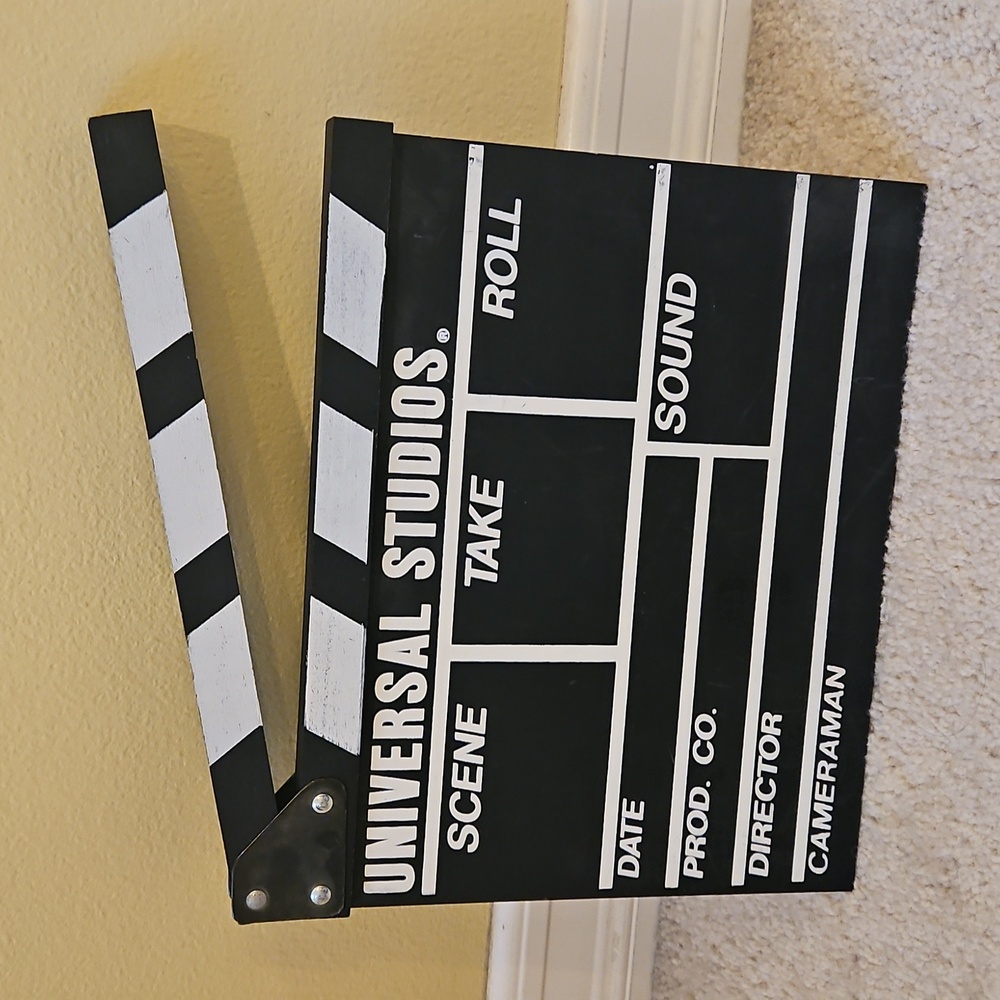 Universal Studios Clapperboard